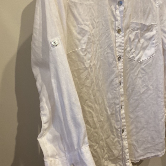 Linen Button Up - Picture 3 of 6